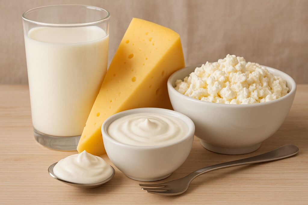 Dieta przy alergii na białko mleka krowiego - jak komponować jadłospis?