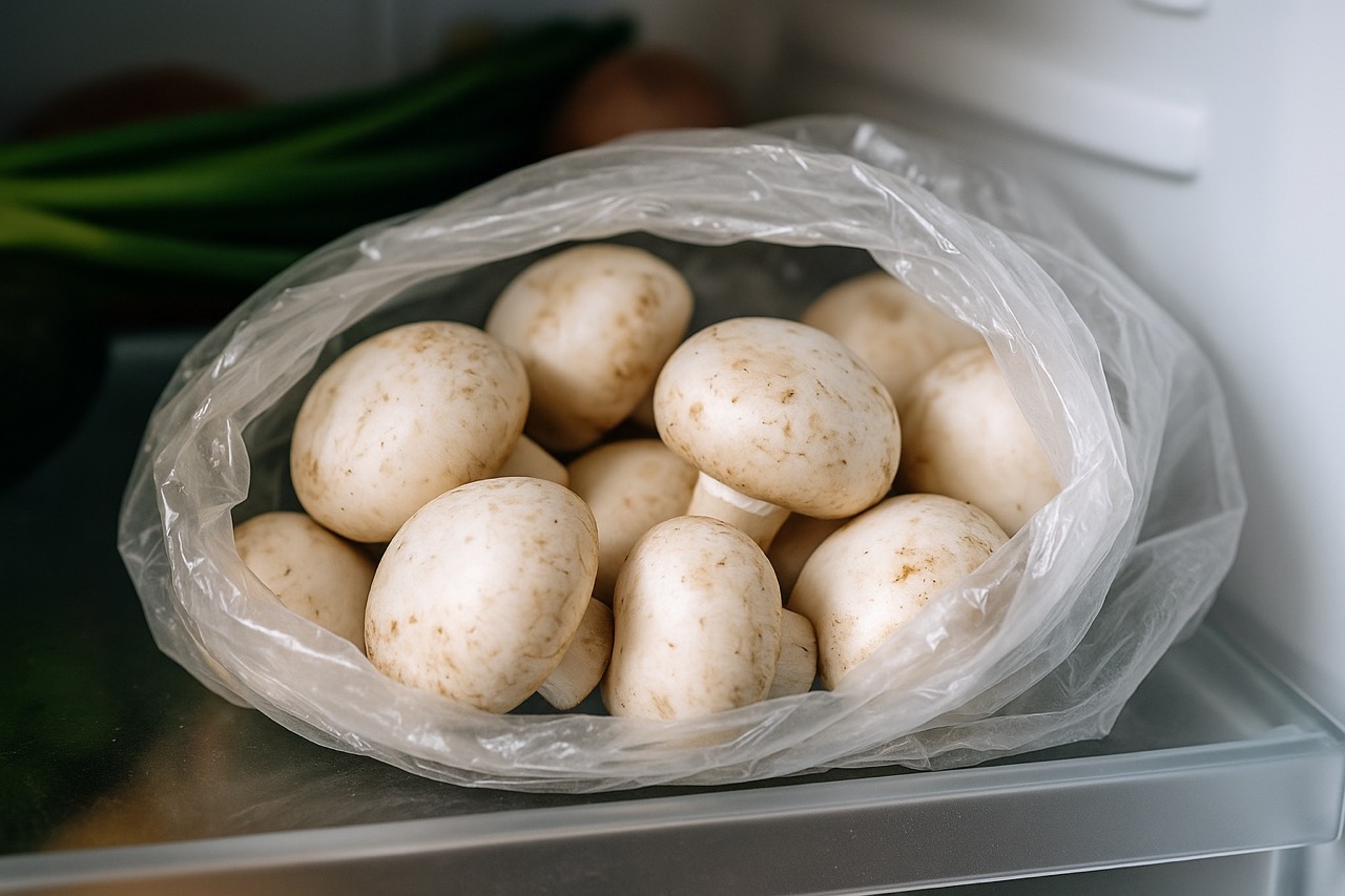 Jakie błędy najczęściej popełniamy przechowując pieczarki?
