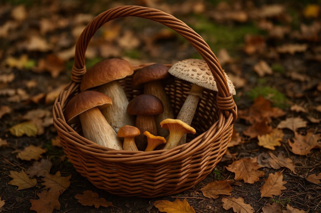 Poradnik krojenia grzybów do suszenia - krok po kroku