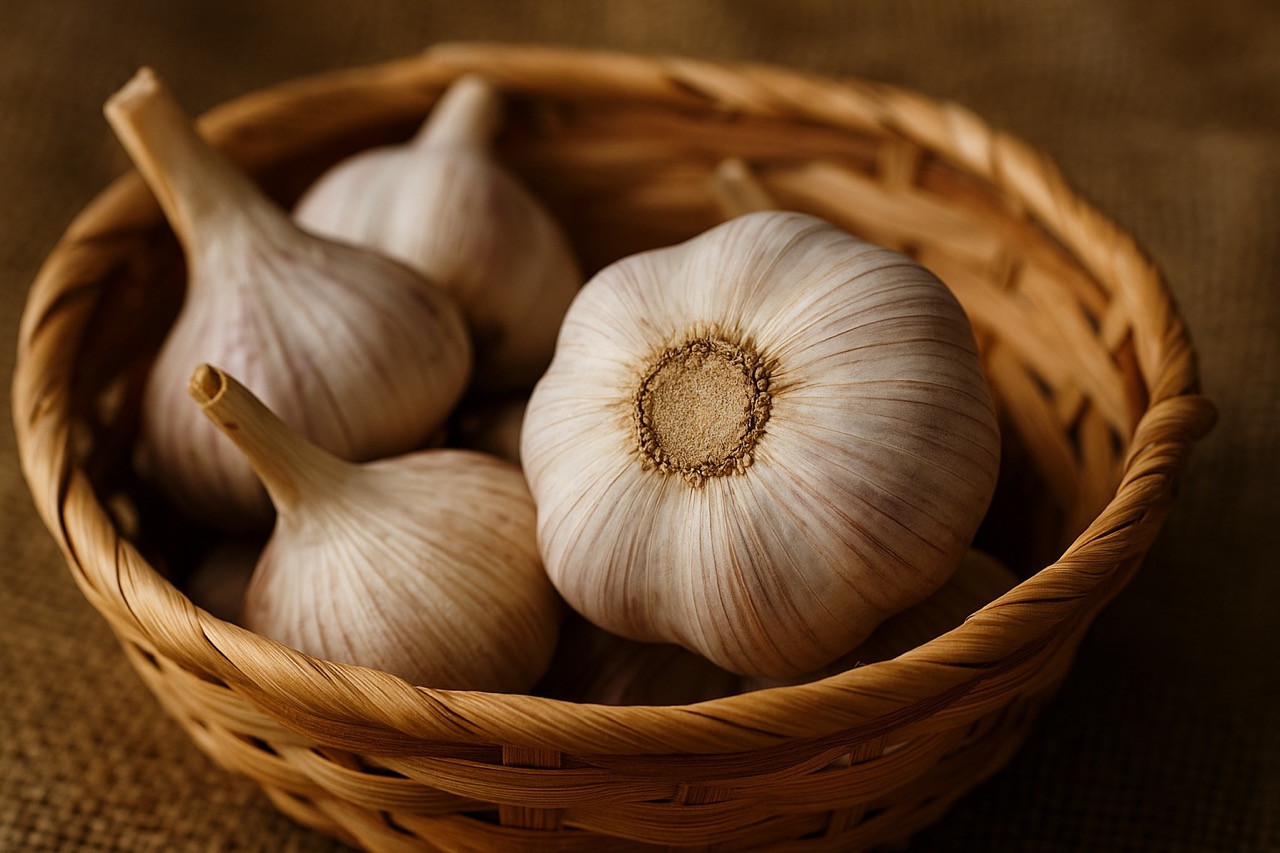 Przechowywanie czosnku w zgodzie z zasadami zero waste